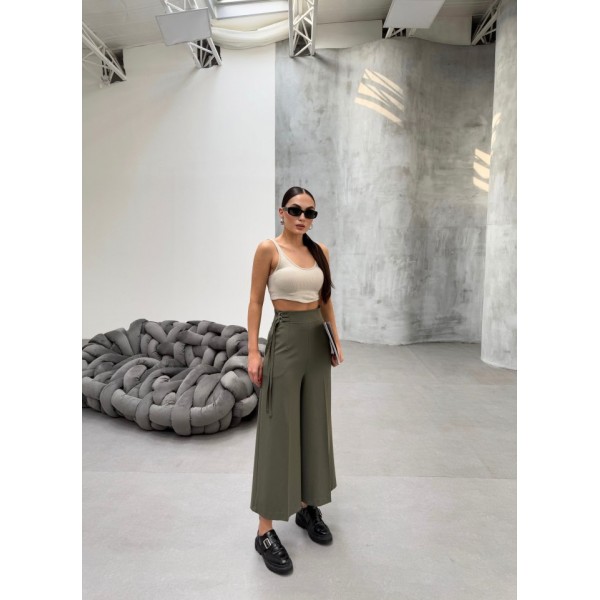 230 Gr Poly Viscose Full Lycra Metal Toka Aksesuarli Pantolon